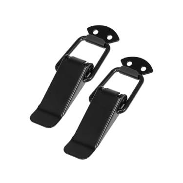 Imagem de Partuto Clipes universais de trava de segurança para para-choques de carro clipes de gancho de liberação rápida para porta-malas de carro fixadores de liberação rápida para para-choques de porta-malas