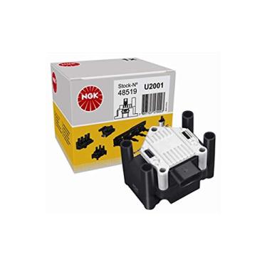 Imagem de Bobina Ignição Plástica U2001, Preto, NGK