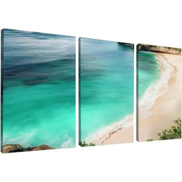 Imagem de Kit 3 Quadros Decorativos Canvas 50x70 cm, Abstrato, Arte Para Quarto, Sala, Corredor