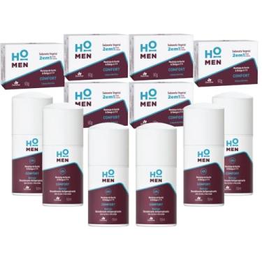 Imagem de 6UN Desodorante + 6UN Sabonete Ho Men Comfort 50ml Davene (12)