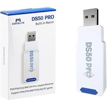Imagem de Adaptador Coov Elite Ds50 Pro Bluetooth P/ Ps4 Ps5 Switch Pc