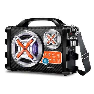 Imagem de Caixa de Som 100W Mondial Blueth SD Amplificada Preta