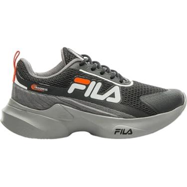Imagem de Tênis Fila Progress Black Infantil-Masculino Cor:Preto;Tamanho:32;Gênero:Masculino