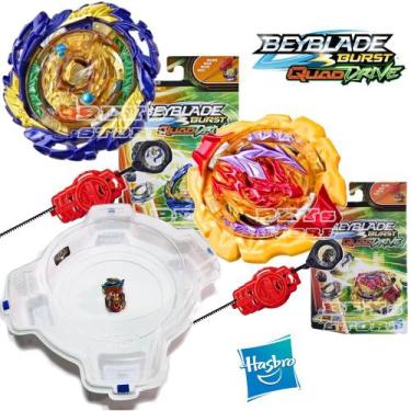 Imagem de Beyblade QuadDrive Vanish Fafnir vs Stone Linwyrm - Hasbro