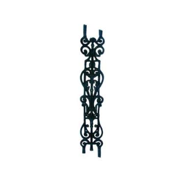 Imagem de Grade Ferro Fundido Imperial 2 Grau Varanda Sacada 85x16cm - FUNDIÇÃO 