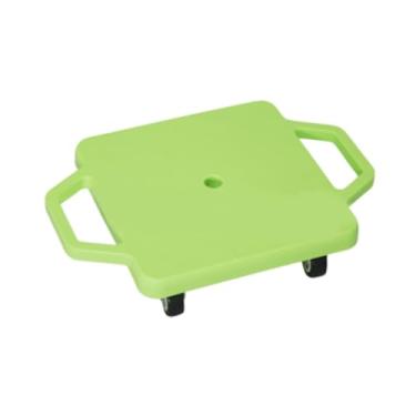 Imagem de oshhni Sports Scooter Board com Handles Sit Down Scooter Motor Habilidades para crianças com rodízios para o parque academia de atividades externas internas, Verde