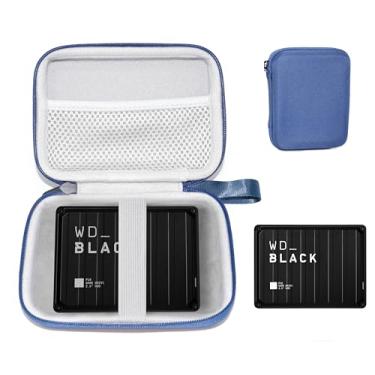 Imagem de CaseSack Capa para WD_Black 6TB 1TB/ 2TB/ 4TB/ 5TB/ 6TB P10 Game Drive, disco rígido externo portátil (azul)