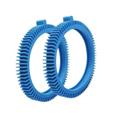 Imagem de Fenteer Piscina pneus limpos pneus Ferramentas de limpeza de substituição com corcunda para piscina em casa interna, Pneus Dianteiros