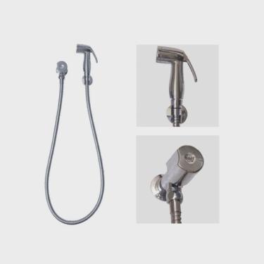 Imagem de Ducha Higiênica Cromada C40 Acionamento 1/4 de Volta Cinza