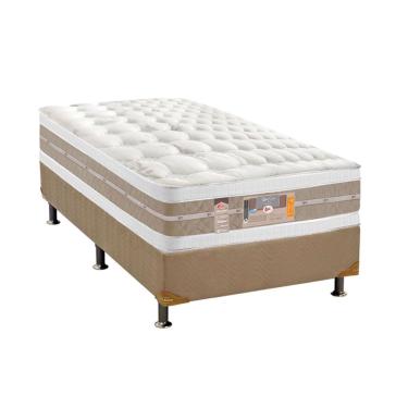 Imagem de Cama Box Solteiro: Colchão Molas Ensacadas Castor Pocket Silver Star Air + Base crc Sue...