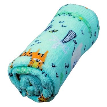 Imagem de Manta Cobertor Soft Bebê 70x90 cm – Infantil, Macia, Aconchegante, Para Carrinho, Berço e Passeio - Naninha