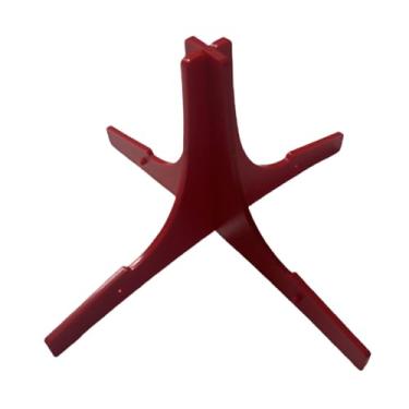 Imagem de MERIGLARE Suporte de trompete do trompete Tripé Suporte estável de base para saxofone de flauta , Vermelho