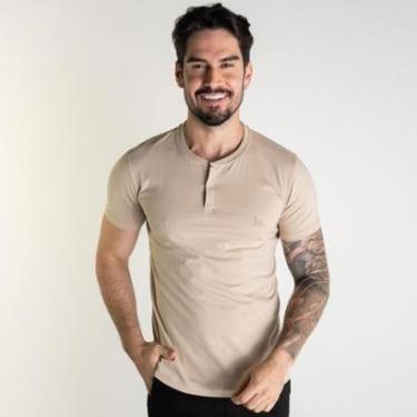Imagem de Camiseta Acostamento Henley Masculina-Masculino
