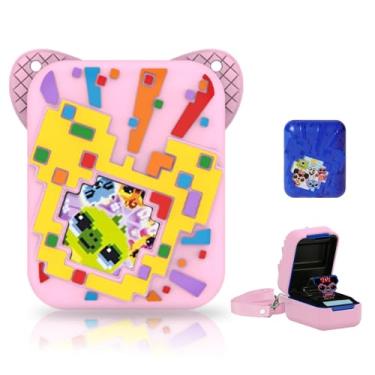 Imagem de JAYOBGO Capa de silicone para brinquedo interativo Bitzee Disney, capa protetora de silicone para animais de estimação eletrônicos virtuais Bitzee, acessórios para animais de estimação digitais para