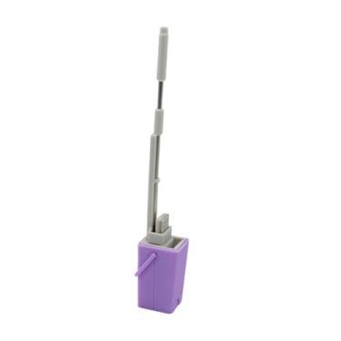 Imagem de TTETTZ Ferramenta Miniatur-Mopping House Little Mop Finge Jogar Trabalho Doméstico Como Um Mini-Children MOP para O Jardim de Infância de 3 a 6 Anos de Idade, Roxo