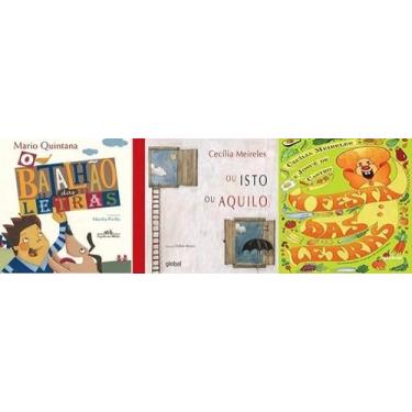 Imagem de KIT 3 LIVROS BATALHAO DE LETRAS + Ou Isto ou Aquilo + A Festa das Letr