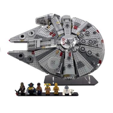 Imagem de Brickcessories Suporte de exibição compatível com Lego 75257 - Millennium Falcon
