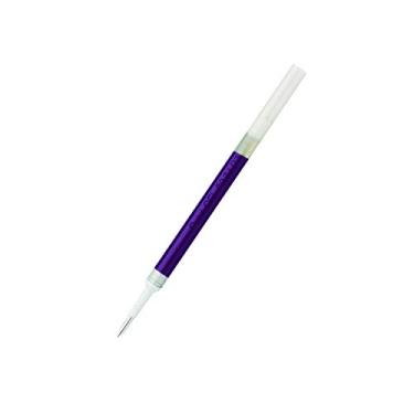 Imagem de Pentel Refil LR7-V para caneta de gel Energel, ponta de metal de 0,7 mm, tinta violeta, pacote com 12