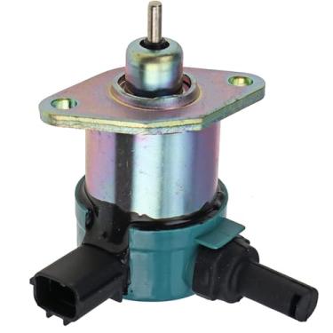 Imagem de HOLDWELL Solenoide de desligamento de combustível 12V 17208-60015 17208-60016 17208-60017 17208-60010 compatível com Kubota D905 D1005 D1105 V1205 V1305 V155 05 Motor M Gerador de trator de