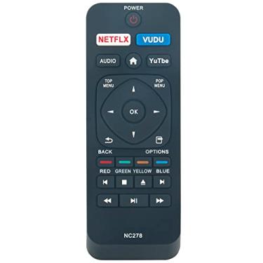 Imagem de Controle remoto de substituição NC278 NC278UL para leitor de Blu-ray Philips NC275 BDP2501 BDP2501/F7 BDP2501/F7A BDP250/F7C1 BDP2501/F7C