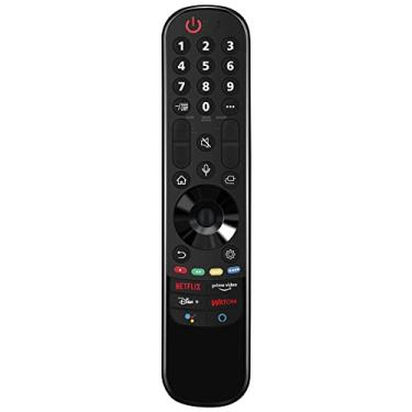 Imagem de Controle remoto Magic Voice de substituição AN-MR21GC adequado para LG A1 Series C1 Series G1 Series 4K Smart TV com Netflix Prime-Video Disney+ Movies Apps OLED77A1AUA OLED77B1PUA OLED77C1AUA