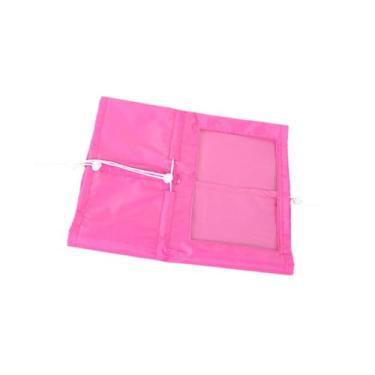 Imagem de IEUDNS Touca de chuveiro ajustável para cachorro Tampa de banho para pequenos pet -tear de pet -orelha de -orelha orelhas, Rosa