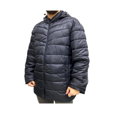 Imagem de Jaqueta Plus Size Delkor Bomber com Gorro Masculina-Masculino