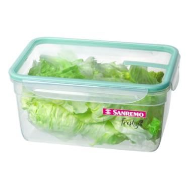 Imagem de Sanremo - Pote Plástico Hermético de 3,5 Litros e Tampa com Travas, Linha Freshy