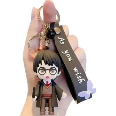 Imagem de Chaveiro 3d Harry Potter Personagem Anime Chave Carro Bolsa