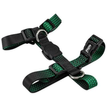 Imagem de Mood Pet Coleira Peitoral Para Cachorro Cães Modelo H Tradicional Tamanho Porte Grande Médio Pequeno (Namu, P)