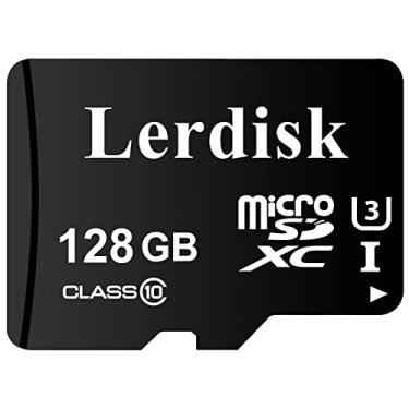 Imagem de Lerdisk Cartão Micro SD Atacado de Fábrica 128GB U3 Bulk Micro SDXC UHS-I Classe 10 Fabricado por Licenciado Autorizado (128GB U3)