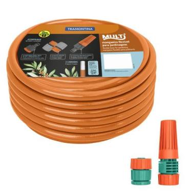 Imagem de Mangueira Jardim S Flex C/ Engate 30 Metros - Tramontina