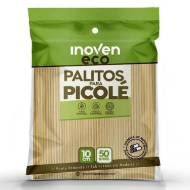 Imagem de Palito De Madeira Para Depilação Artesanato Picolé 10Cm 100U - O Broto