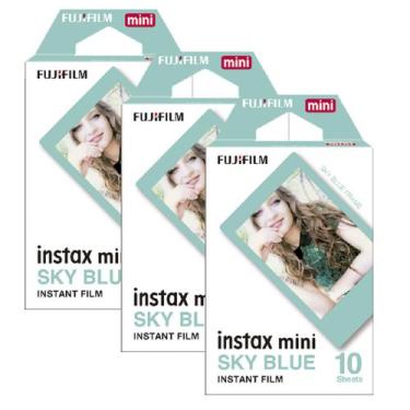 Imagem de Filme Instax Mini Skyblue - 30 Fotos - FujiFilm