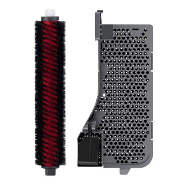 Imagem de Pacote com 2 peças de reposição para Roborock S7 Max Ultra Robot Aspirador Kits de acessórios, 1 escova de limpeza de alta velocidade, 1 filtro de água para estação de doca (apenas para acessórios