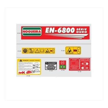 Imagem de Kit Adesivo Ensiladeira En-6800 - Spts