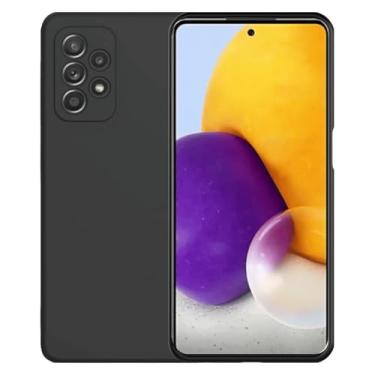 Imagem de Capinha Premium Aveludada Compatível Samsung Galaxy A72 Capa Preta