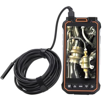 Imagem de Naroote Bororescópio de Inspeção, Endoscópio Industrial 5 Polegada IP67 Impermeável para Manutenção (2m / 6.56ft)