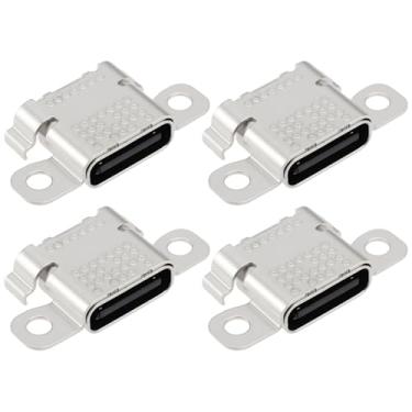 Imagem de ECSiNG 4 peças de soquete de porta de carregamento tipo C compatíveis com tablets Amazon Fire HD 10 TG425K modelo de 13ª geração