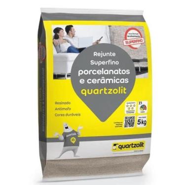 Imagem de Rejunte Porcelanatos Ceramica Cairo 5kg - Quartzolit
