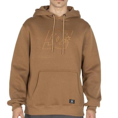 Imagem de Moletom DC Shoes Canguru Pallet WT25 Masculino Marrom