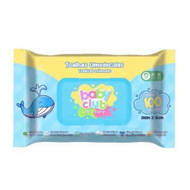 Imagem de Baby Club Toalhas Umedecidas Premium 100 Folhas