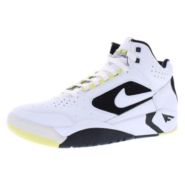 Imagem de Nike Tênis masculino Air Flight Lite Mid, Branco, branco, limão, preto, 40
