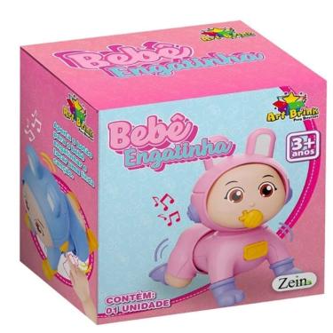 Imagem de Brinquedo Art Brink Bebê Engatinha com Som +3 Anos