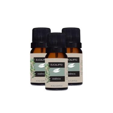 Imagem de Kit 3 Essências Oleosas Cheiro para Ambiente - Arts, EUCALIPTO
