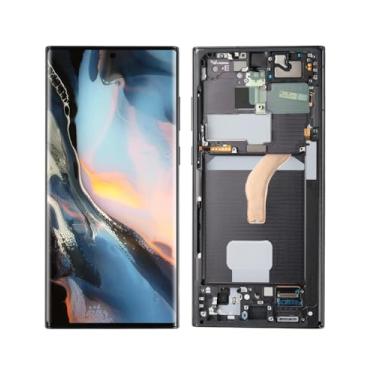 Imagem de Montagem de tela preta para Samsung S23 Ultra