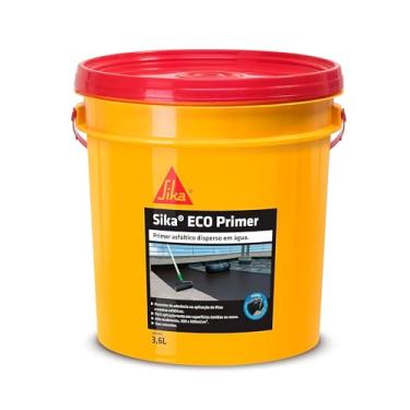 Imagem de Sika - ECO Primer Preto - Impermeabilização - Superfícies cimentícias - Galão 3,6L