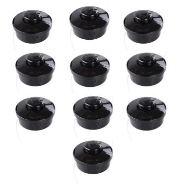 Imagem de 10 Carretel Automatico Roçadeira Para Nakasaki Tekna Branco