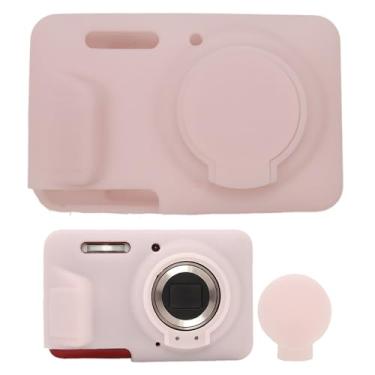 Imagem de AEXUTDA Capa compatível com câmera FZ55, pele corporal leve FZ55, capa protetora ultrafina de silicone macio resistente a arranhões FZ55, rosa gelatinoso