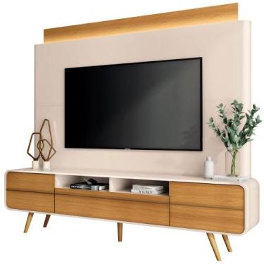 Imagem de Rack Para Sala Erah com Painel Para TV 85 Pol Orgânico LED Aslan B01 O